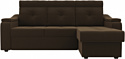 Лига диванов Джастин 105127 (правый, коричневый)