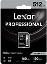 Lexar Professional 1066x SDXC LSD1066512G-BNNNG 512GB
