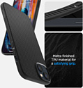 Spigen Liquid Air iPhone 14 Matte Black ACS05037 (черный матовый)