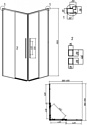 Grossman Galaxy 100x90x195 300.K33.01.1090.10.00 (хром/прозрачное стекло) Grossman Galaxy 100x90x195 300.K33.01.1090.10.00 (хром/прозрачное стекло)