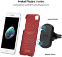 Pitaka MagEZ Case Pro для iPhone 7 (herringbone, красный/оранжевый)