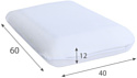 Amaro Home Memory Foam Classic Gel HOME-24MF-CG