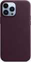 Apple MagSafe Leather Case для iPhone 13 Pro Max (темная вишня)