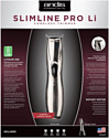 Andis Slimline Pro Li T-Blade (хром)