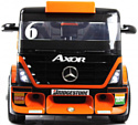 RiverToys Mercedes-Benz Axor с прицепом H777HH (оранжевый)