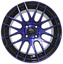Sakura Wheels 3194 6.5x15/4x100 D73.1 ET35 Черный с синим