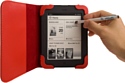 iPearl mCover Leather Case for Barnes & Noble Touch 6-inch Red