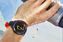 Samsung Braloba Hybrid для Galaxy Watch 42mm/Gear Sport (черный/оранж.)