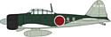 Hasegawa Палубный истребитель Mitsubishi A6M2B Zero Type 21 381st Group