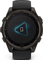 Garmin Fenix 8 Sapphire Solar 51mm (силиконовый ремешок)