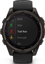 Garmin Fenix 8 Sapphire Solar 51mm (силиконовый ремешок)