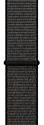 Apple из плетеного нейлона 42 мм стандартный (черный) MQW72