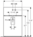 Geberit Monolith 131.043.SI.1 (белый)