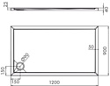 Omnires Merton 90x120 (правый)