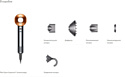 Dyson HD08 Supersonic (никель/медный) Dyson HD08 Supersonic (никель/медный)