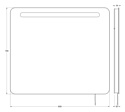 Ellux Linea LED 80х70 (LIN-B1 9305)