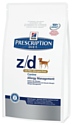 Hill's (3 кг) Prescription Diet Z/D Canine Allergy Management dry