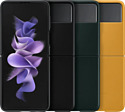 Samsung Leather Cover для Samsung Galaxy Z Flip3 (черный)