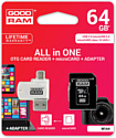 GOODRAM ALL in ONE microSDXC M1A4-0640R12 64GB