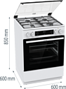 Gorenje GKS6C70WF