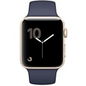 Apple Watch Series 2 42mm Gold with Midnight Blue Sport Band (MQ152)