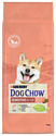 DOG CHOW (14 кг) Sensitive с лососем для собак с чувствительным пищеварением