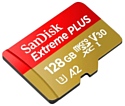 SanDisk Extreme PLUS microSDXC Class 10 UHS Class 3 V30 A2 170MB/s 128GB + SD adapter