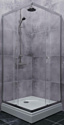 Triton Вента Хром А1 100х100 без поддона (прозрачное стекло)