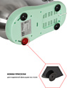 JVC JK-MX510 (мятный/белый) JVC JK-MX510 (мятный/белый)