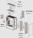 Thermaltake S250 TG ARGB CA-1Y6-00M1WN-00