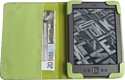 iPearl mCover leather case for Amazon Kindle 4th Gen Green