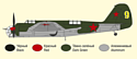 ARK models AK 72002 Советский фронтовой бомбардировщик СБ-2
