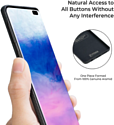 Pitaka MagEZ для Samsung Galaxy S10+ (plain, черный/серый)