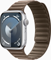 Apple Watch Series 9 45 мм (алюминиевый корпус, замшевый ремешок M/L)