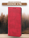 Case Book для Honor X7b (темно-красный)