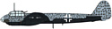 Hasegawa Люфтваффе Junkers JU88S-1/3 KG66