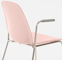 Ikea Лейф-Арне (розовый/дитмар хромированный) 292.195.26