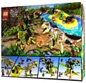818 Animal Park 82153 Бой тираннозавра и робота-динозавра