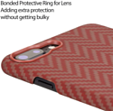 Pitaka MagEZ Case Pro для iPhone 8 Plus (красный/оранжевый)