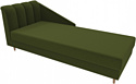 Лига диванов Астер 104518 (левый, микровельвет, зеленый)