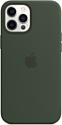 Apple MagSafe Silicone Case для iPhone 12 Pro Max (кипрский зеленый)