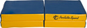 Perfetto Sport №11 складной 100x100x10 (синий/желтый)
