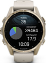 Garmin Fenix 8 Sapphire 43mm (силиконовый ремешок)