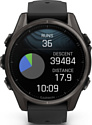 Garmin Fenix 8 Sapphire 43mm (силиконовый ремешок)