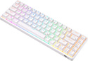 Royal Kludge RKG68 RGB white, RK Red