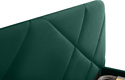 Divan Весмар 140x200 (velvet emerald)