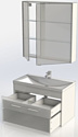 Aquanet Комплект мебели для ванной комнаты Августа 90 287685