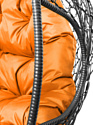M-Group Для двоих 11450307 (серый ротанг/оранжевая подушка)