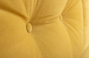 Divan Динс Sherst 152 см (велюр, желтый)