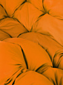 M-Group Лежебока 11180207 (с коричневым ротангом/оранжевая подушка)